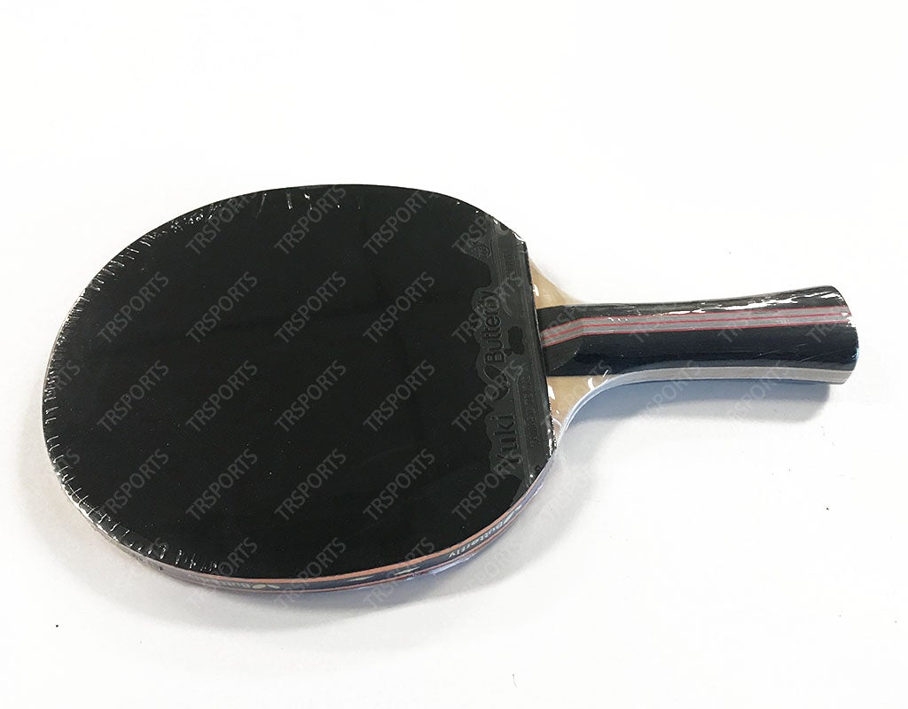 Butterfly TBC302 Table Tennis Ping Pong Bat Racket Paddle Long Handle + Pouch AU