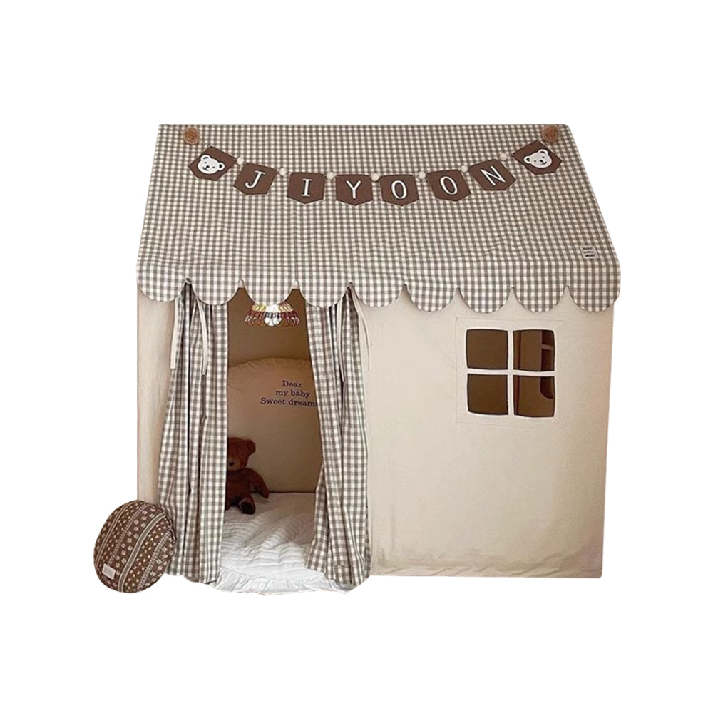 AUSFUNKIDS Indoor Tent Game House Polyester-mixed Cotton Cloth