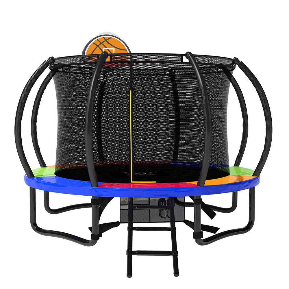 POP MASTER Curved Trampoline 5 Year Warranty Only For Frame With Free Bonus