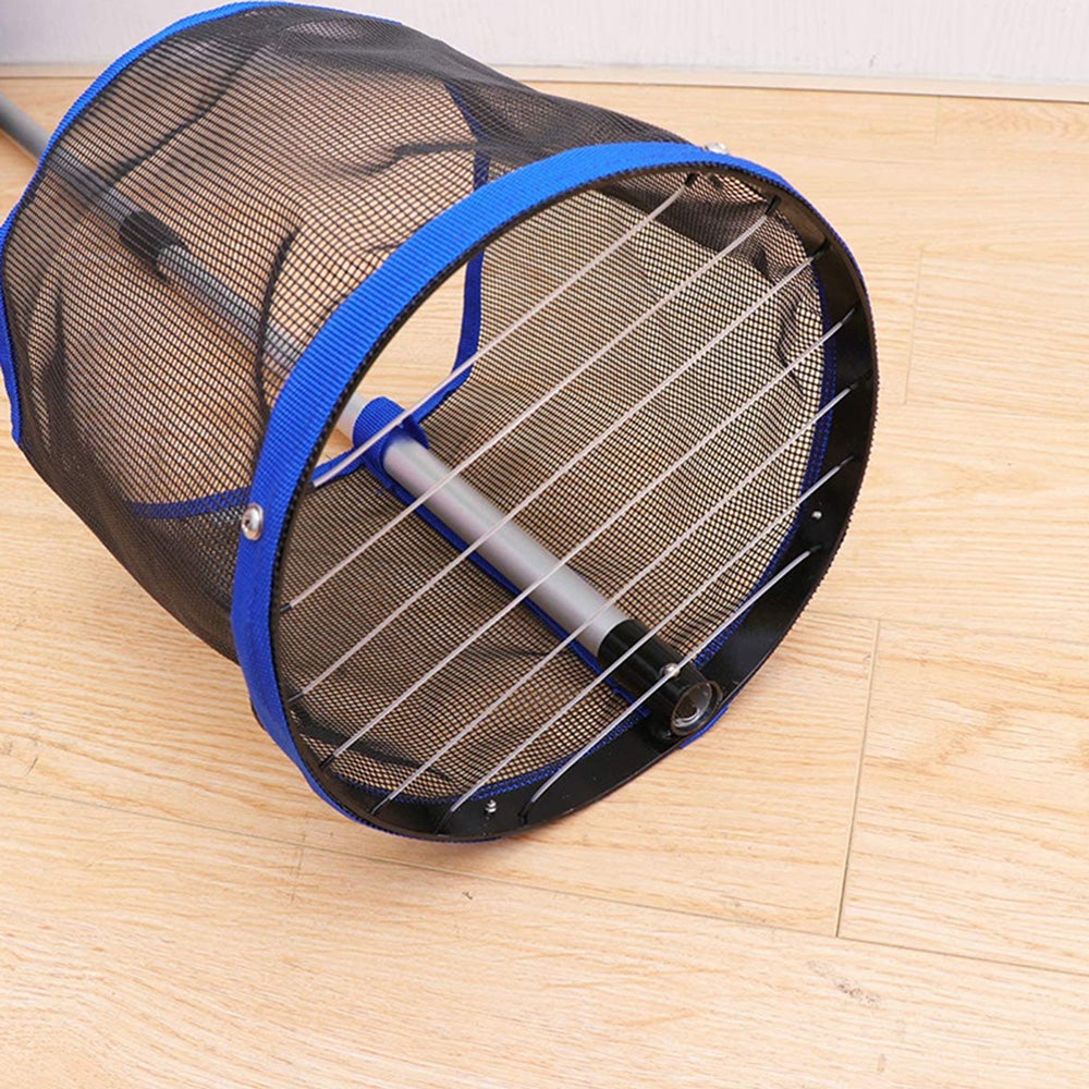 Table Tennis Ball Retriever Collector Ping Pong Ball Hopper Roller - 120 Balls Capacity