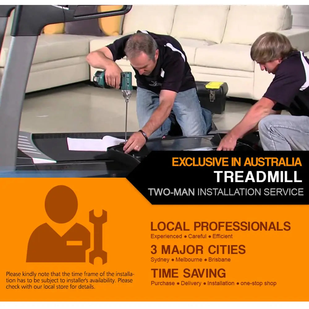 Two-Man Installation Service For Large Treadmill T&R Sports