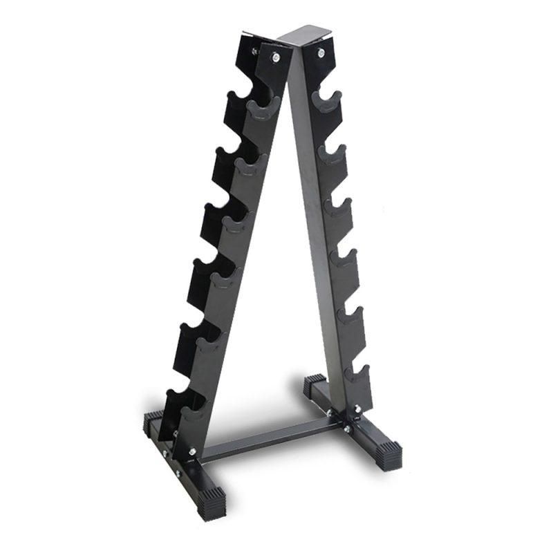 Vertical Dumbbell Dumbbells Storage Rack Stand 6-Pair Home Gym Weight Equipment